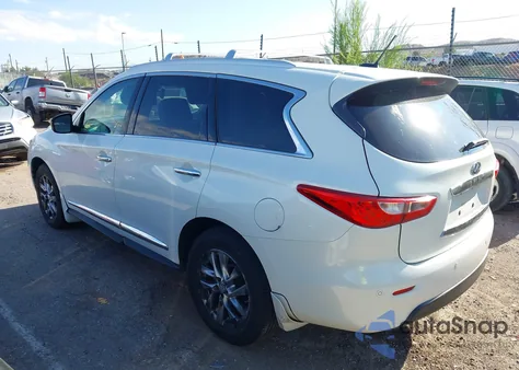 2013 Infiniti Jx35 z USA, uszkodzony, nr VIN 5N1AL0MM7DC314088